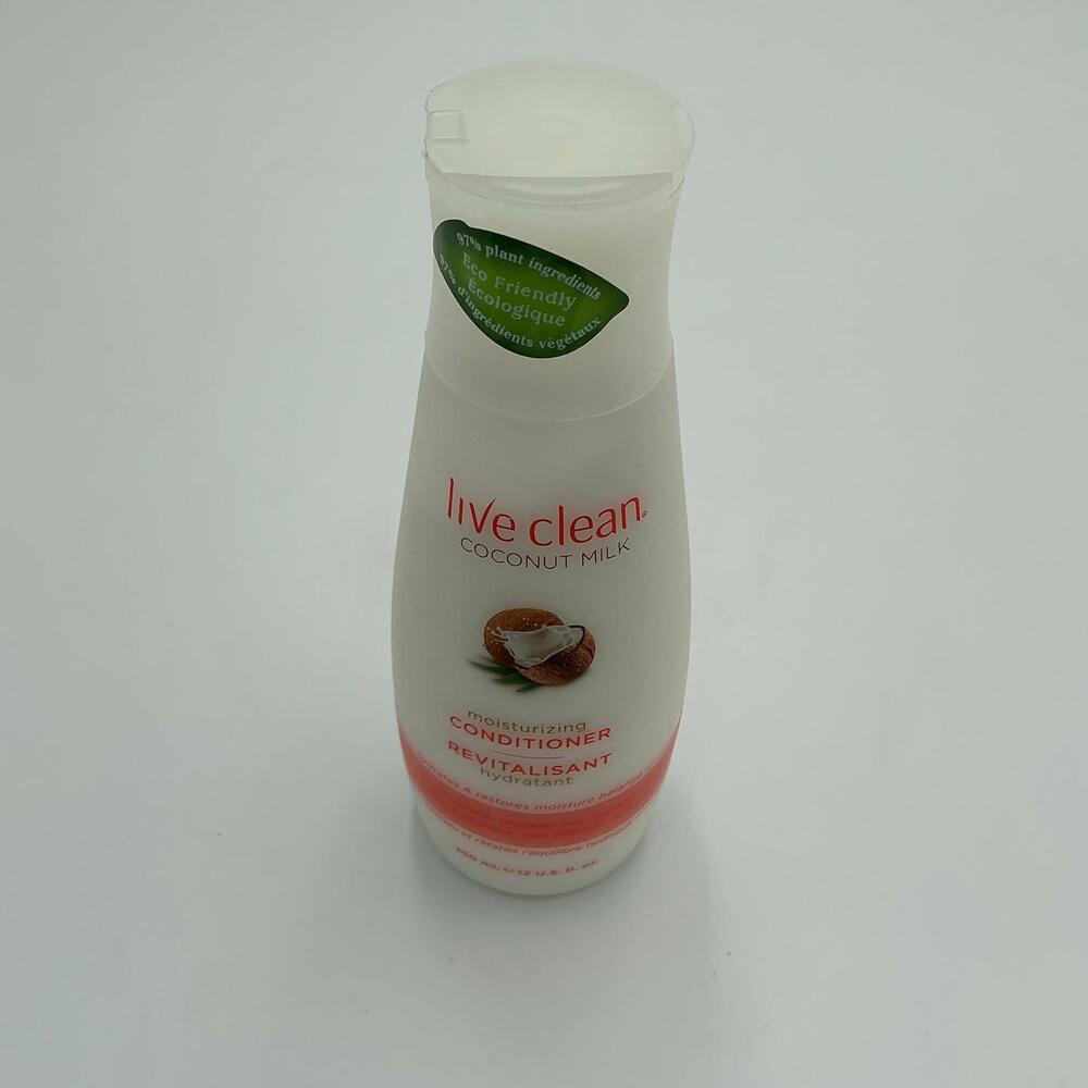 Live Clean Moisturizing Shampoo Coconut Milk 12 Oz (350 ml)